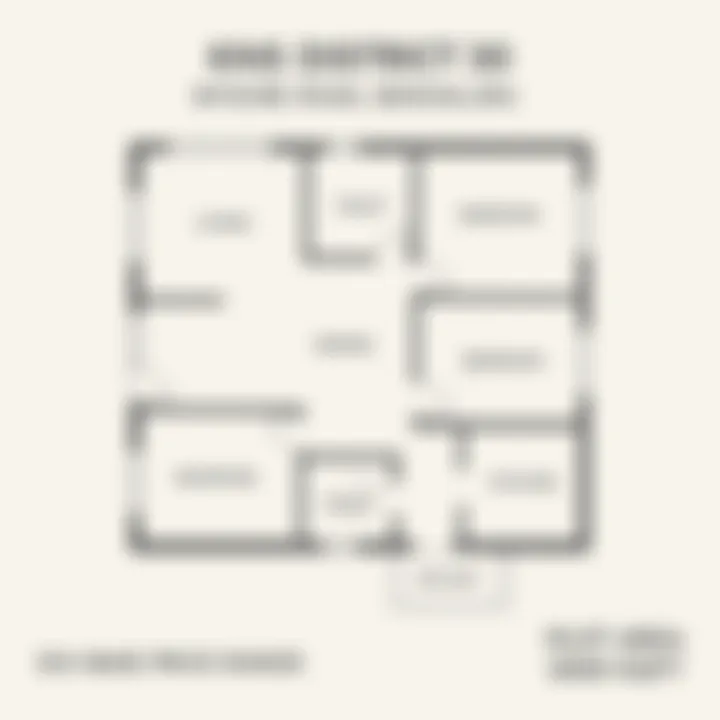 Estate plot layout reference of KNS District 30